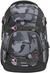 Coocazoo Schulrucksack MATE &bdquo;Bubble Brush&rdquo;, grau-rosa, ergonomischer &