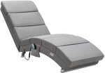 Casaria&reg; Relaxliege XXL Massage Heizfunktion 186x89x55cm Ergonomisch Stoff