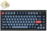 Keychron V1 MAX Kabellose Mechanische Tastatur, 75% Layout QMK/VIA programmierbar mit