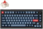 Keychron V1 MAX Kabellose Mechanische Tastatur, 75% Layout QMK/VIA programmierbar mit