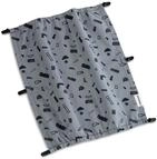 Croozer, Sonnenschutz Double Blue Patterned, Parasol, Gr&uuml;n, Unisex-Adult