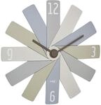 TFA Dostmann Designer-Wanduhr analog Clock in The Box, 60.3020.30, mit Stecksystem,