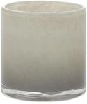 blomus Windlicht -SAGA- | Kerzenhalter aus Glas | Farbe Mourning Dove | Gr&ouml;&szlig;e...