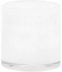 blomus Windlicht -SAGA- | Kerzenhalter aus Glas | Farbe White | Gr&ouml;&szlig;e S | &Oslash;8...