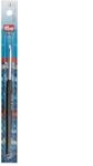 Prym 195176 Woll-H&auml;kelnadeln Soft-Griff ALU 14 cm 4,00 mm silberfarbig