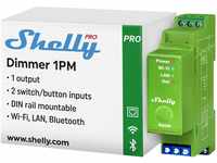 Shelly Pro Dimmer 1PM | Professioneller 1-Kanal-DIN-Hutschienen-Smart-Dimmer mit