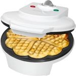 Bomann&reg; Waffeleisen mit gro&szlig;en Backfl&auml;chen | ⌀ 18 cm | Antihaftbeschichtung 