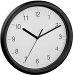 TFA Dostmann Wanduhr 60.3064.01, leises Sweep Uhrwerk, modernes klassisches
