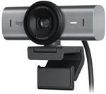 Logitech MX Brio Ultra HD 4K Collaboration and Streaming Webcam (Graphite) | 1080p 60