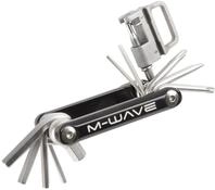 M-Wave Little 15 Mini-Faltwerkzeug, 15 Funktionen, Innensechskant,