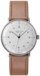 JUNGHANS max Bill Armbanduhr Handaufzug mit Saphirglas 27/3701.02