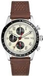 Fossil Sport Tourer Uhr f&uuml;r Herren, Chronographenwerk mit Edelstahl- oder
