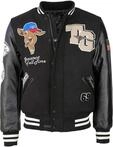 Top Gun Herren Bomberjacke Tg22014 Black,S