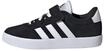 adidas Unisex Kinder VL Court 3.0 Shoes, Core Black/Cloud White/Core Black, 33.5 EU