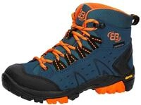 Br&uuml;tting Jungen Wanderschuh Outdoorstiefel Mount Bona High Kids, Petrol/orange, 33