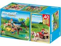 PLAYMOBIL 5457 JubiläumsKompakt Set Ponykoppel mit Ponywagen