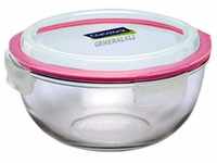 GLASSLOCK Frischhaltedose aus Glas - Salatschüssel Typ (MBCB-200, 2L)
