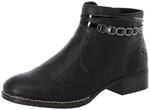 Rieker Herbst/Winter, Damen Stiefeletten, Schwarz (schwarz/schwarz / 01 01), 37 EU (4