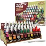 The Army Painter Warpaints Fanatic: Mega Set, 50 x 18 ml Modellbau Farben inkl.