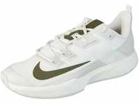 Nike Damen NikeCourt Vapor Lite Sneaker, SAIL/MEDIUM Olive-Light Bone, 36 EU