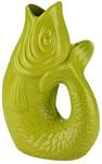 Gift Company Monsieur CARAFON Fish VASE S 1.2 LT Lime 1087403095