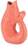 Giftcompany - Vase, Karaffe - Monsieur Carafon - Fisch - Steingut - Farbe: Salmon -