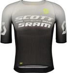 SCOTT RC Race Fahrrad Trikot kurz schwarz/wei&szlig; 2025: Gr&ouml;&szlig;e: L (50/52)