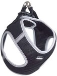 Nobby Mesh Geschirr Delight, schwarz, M: Brust: 38-43 cm, Bauch: 45-50 cm, 20 mm, 1