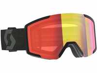 Scott Shield Light Sensitive Goggle Schwarz - Halbrandlose selbsttönende Ski-...
