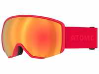 ATOMIC REVENT L HD Skibrille - Red - Skibrillen mit kontrastreichen Farben -