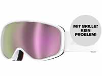 ATOMIC REVENT HD Skibrille - White - Skibrillen mit kontrastreichen Farben -