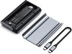 SATECHI USB4 NVMe SSD Pro Geh&auml;use, 40 Gbit/s Aluminium- und Polycarbonat-Design, bis