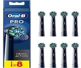 Oral-B Pro Cross Action Aufsteckb&uuml;rsten f&uuml;r elektrische Zahnb&uuml;rste, 8 St&uuml;ck