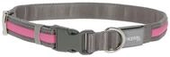 Kerbl Pet Light & Reflex Leuchthalsband pink, M/L