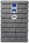 GARANTIA Rocky Junior Regentonne 300 Liter Dark Granite - Wandtank, Regenfass,