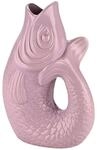 Giftcompany - Vase, Karaffe - Monsieur Carafon - Fisch - Steingut - Farbe: Lavender -