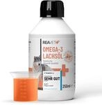 TESTURTEIL SEHR GUT 2025 ReaVET Lachs&ouml;l Hunde, Katze 250ml &ndash; Reich an Omega 3 & 6,
