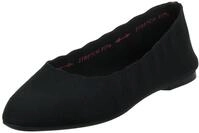 Skechers Damen Cleo &ndash; Bewitch &ndash; breit Ballerinas, Schwarz, 35 EU Weit