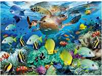 Ravensburger Kinderpuzzle - 10009 Unterwasserparadies - Unterwasserwelt-Puzzle für