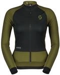 Scott RC Pro Warm Hybrid GTX Damen Winter Fahrrad Jacke fir gr&uuml;n/schwarz 2024:
