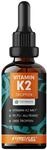 Vitamin K2 Tropfen hochdosiert 1800x (50ml) - 200 &micro;g Vitamin K2 MK7,...
