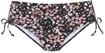 Lascana Damen Bikini-Hose mit floralem Design, Hose seitlich regulierbar,...