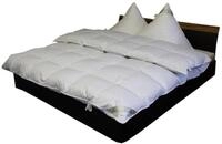 Betten Hofmann 8 cm Hochsteg Daunenbett Daunendecke 6x7 Karo 200x220cm 100%...