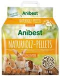 Anibest Kleintierpellets, 100 % nat&uuml;rliche Einstreu f&uuml;r Kaninchen, Hamster,