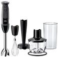Braun Household MultiQuick 5 MQ 5237 BK Standmixer 0,5 l Stabmixer Schwarz 1000...