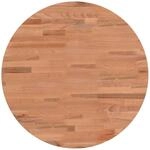 vidaXL Tischplatte, Holzplatte Holztischplatte Rund, Ersatzplatte Platte f&uuml;r