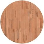 vidaXL Tischplatte, Holzplatte Holztischplatte Rund, Ersatzplatte Platte f&uuml;r