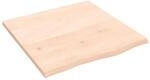 vidaXL Tischplatte 60x60x2 cm Massivholz Eiche Unbehandelt