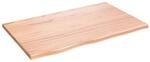 vidaXL Tischplatte, Schreibtischplatte mit Naturkante, Holztischplatte f&uuml;r Esstische