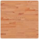 vidaXL Tischplatte, Quadratisch Holzplatte mit 4 abgerundeten Ecken,...